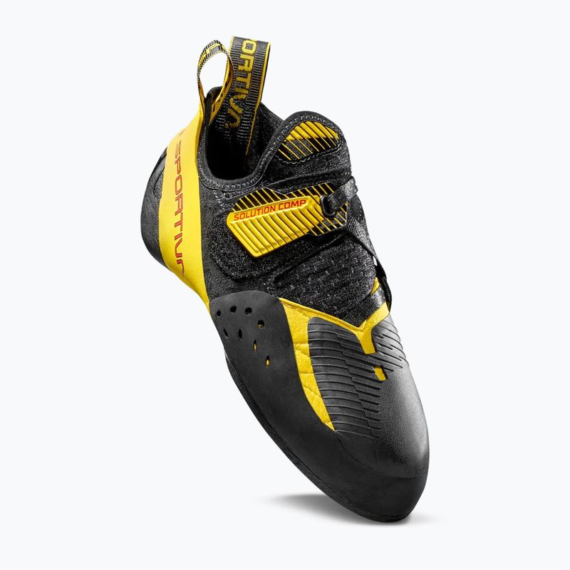 Încălțăminte de escaladă pentru copii La Sportiva Solution Comp yellow/black 3