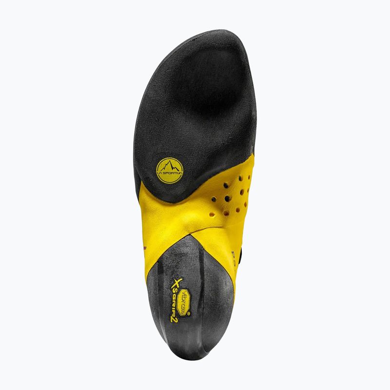 Încălțăminte de escaladă pentru copii La Sportiva Solution Comp yellow/black 6