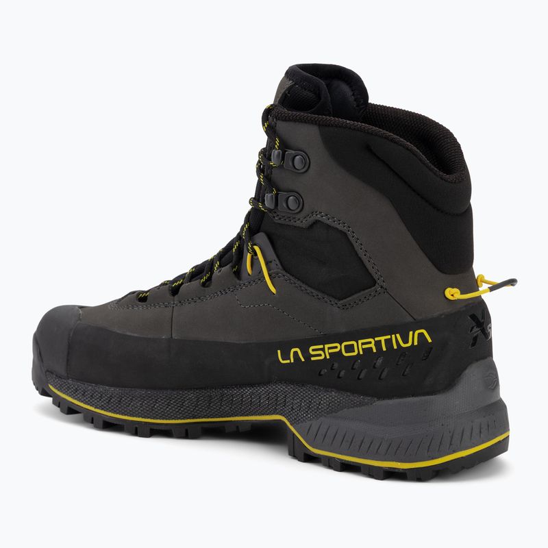 Încălțăminte de trekking pentru bărbați La Sportiva TX5 Evo Mid GTX carbon/yellow 3