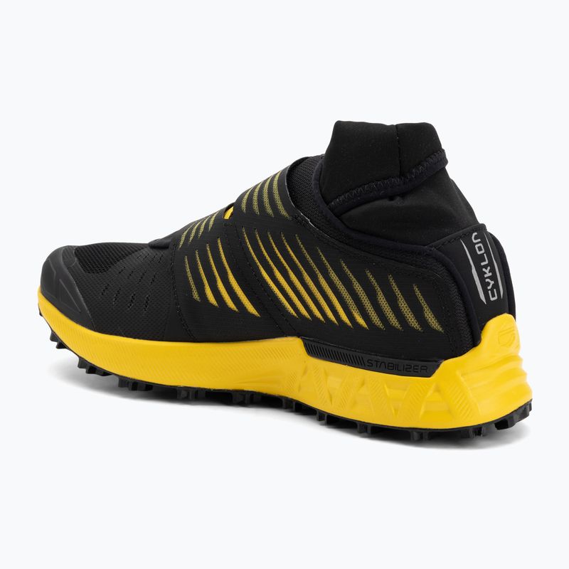 Încălțăminte de alergare pentru bărbați La Sportiva Cyklon black/yellow 3