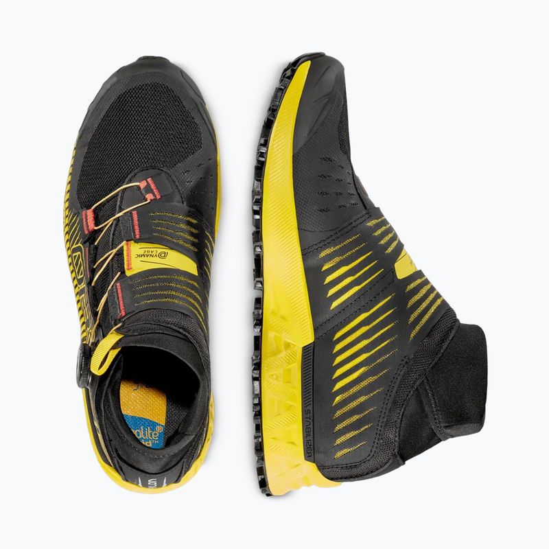 Încălțăminte de alergare pentru bărbați La Sportiva Cyklon black/yellow 13