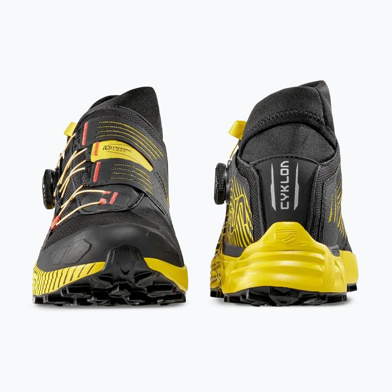 Încălțăminte de alergare pentru bărbați La Sportiva Cyklon black/yellow 14
