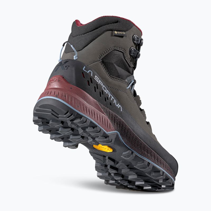 Încălțăminte de trekking pentru femei La Sportiva TX5 Evo Mid GTX carbon/redwood 3