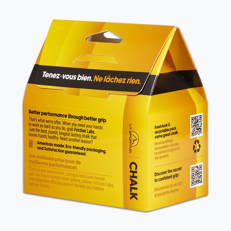 Magnesie La Sportiva Chalk FL 71 g chalk/yellow 2