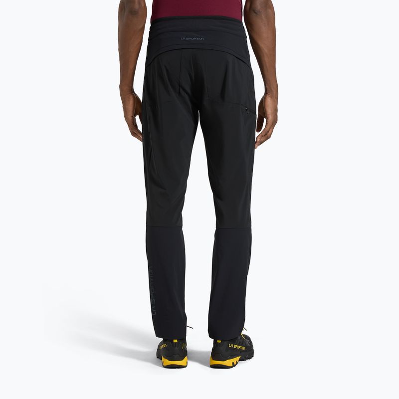 Pantaloni de trekking pentru bărbați La Sportiva Monument black/onyx 2