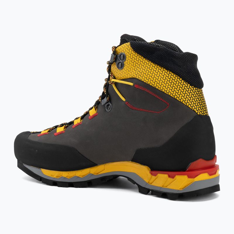 Încălțăminte de munte pentru bărbați La Sportiva Trango Tech Leather GTX black/yellow 3