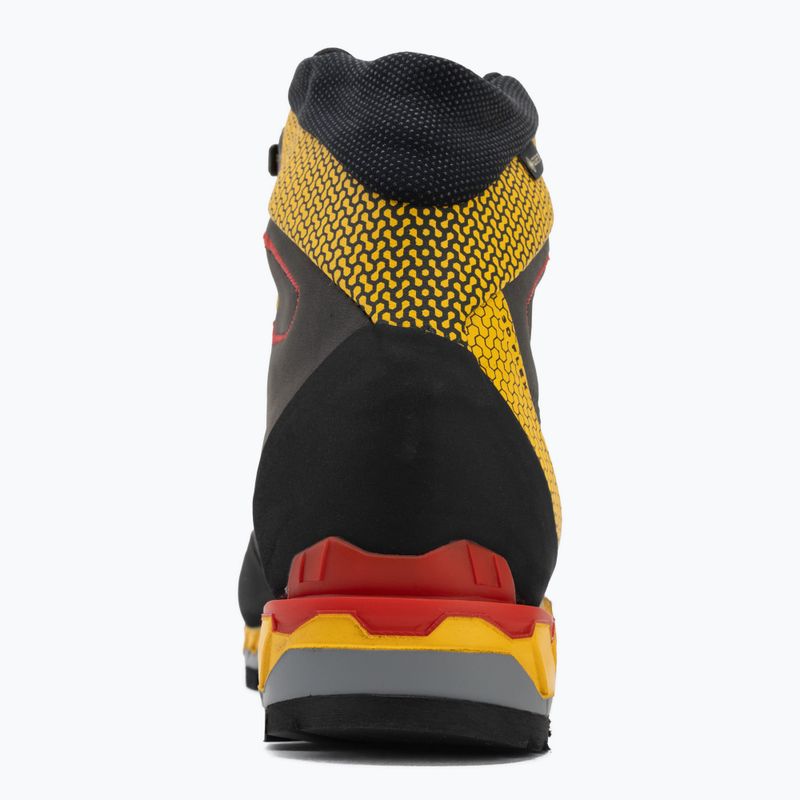 Încălțăminte de munte pentru bărbați La Sportiva Trango Tech Leather GTX black/yellow 6