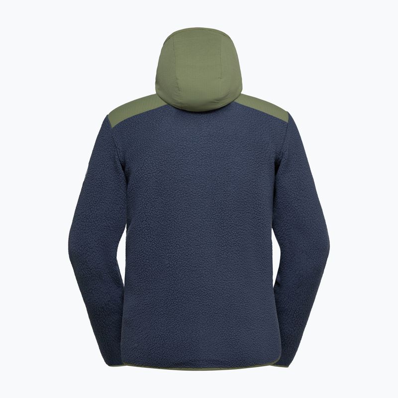 Bluză pentru bărbați La Sportiva Guidance Sherpa Hoody night sky/cypress 2