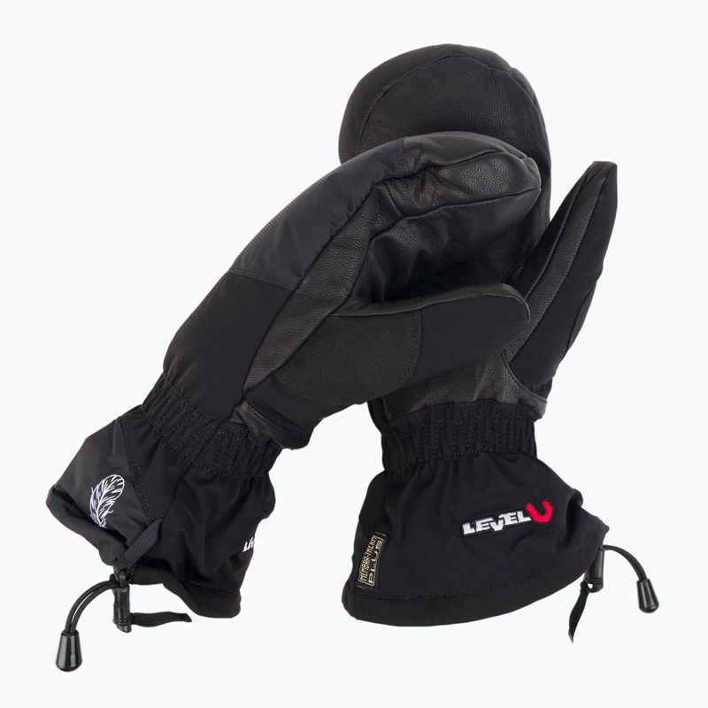 Mănușă de snowboard pentru bărbați Level Yeti Mitt negru 2085