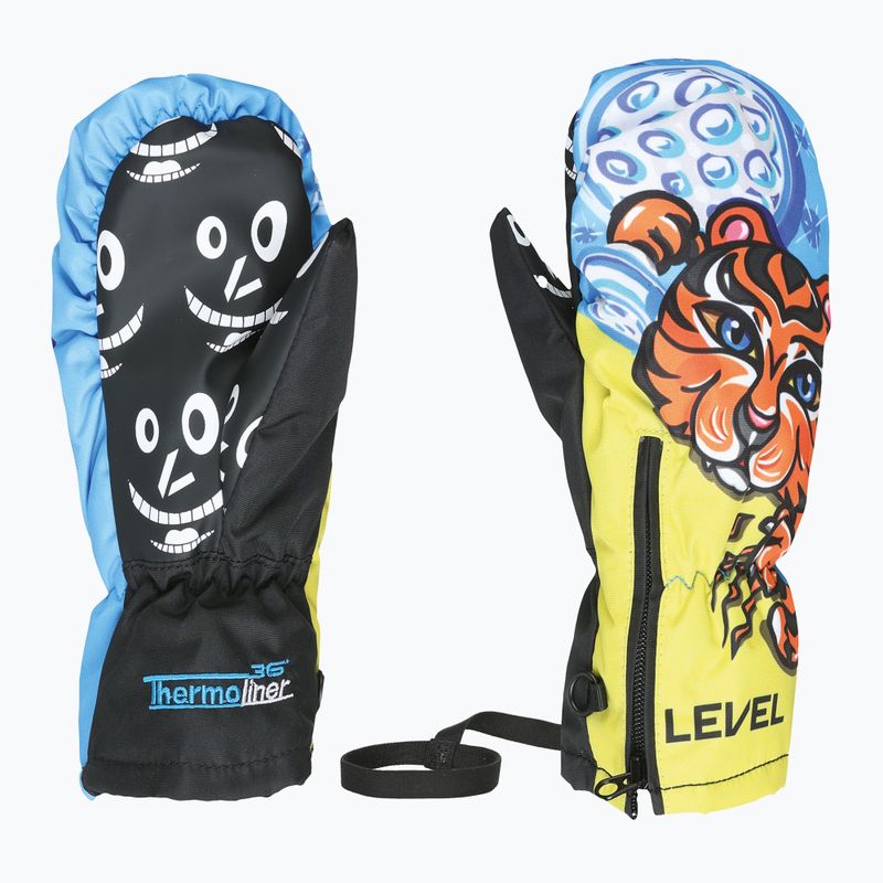 Mănuși de schi pentru copii Level Lucky Mitt sky blue