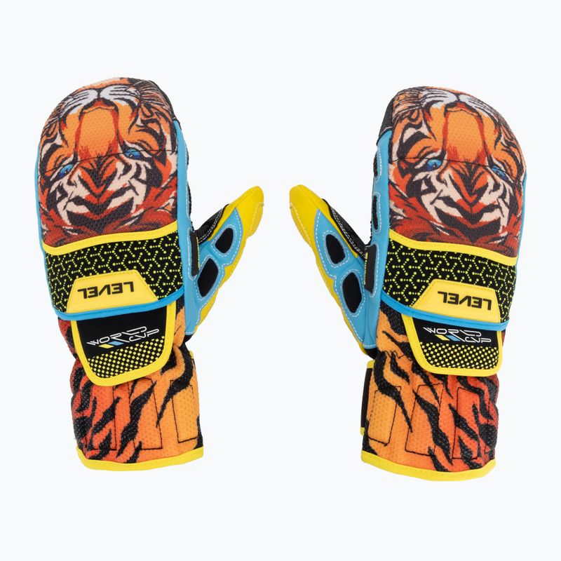 Mănuși de schi pentru copii Level Worldcup Jr Cf Mitt orange 2