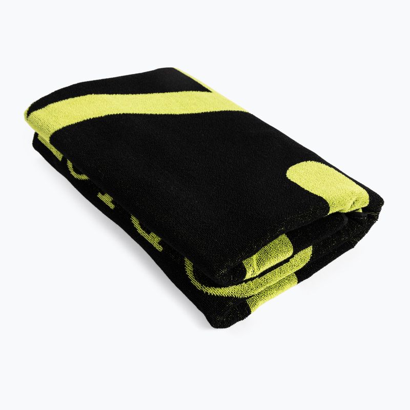 Prosop EA7 Emporio Armani Water Sports Visibility Towel nero/acid lime 3