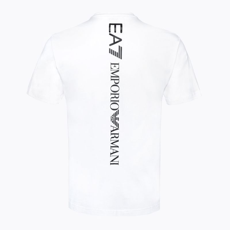 Tricou EA7 Emporio Armani Emporio Armani Train Series Extended Logo alb pentru bărbați 2