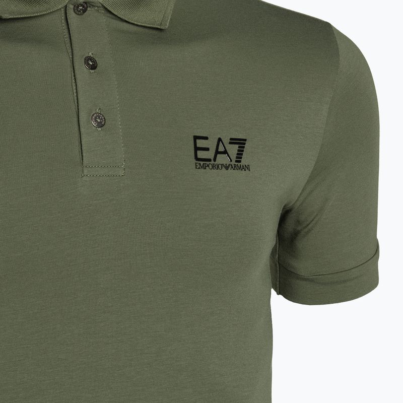 Tricou polo pentru bărbați EA7 Emporio Armani Train Core ID beetle pentru bărbați