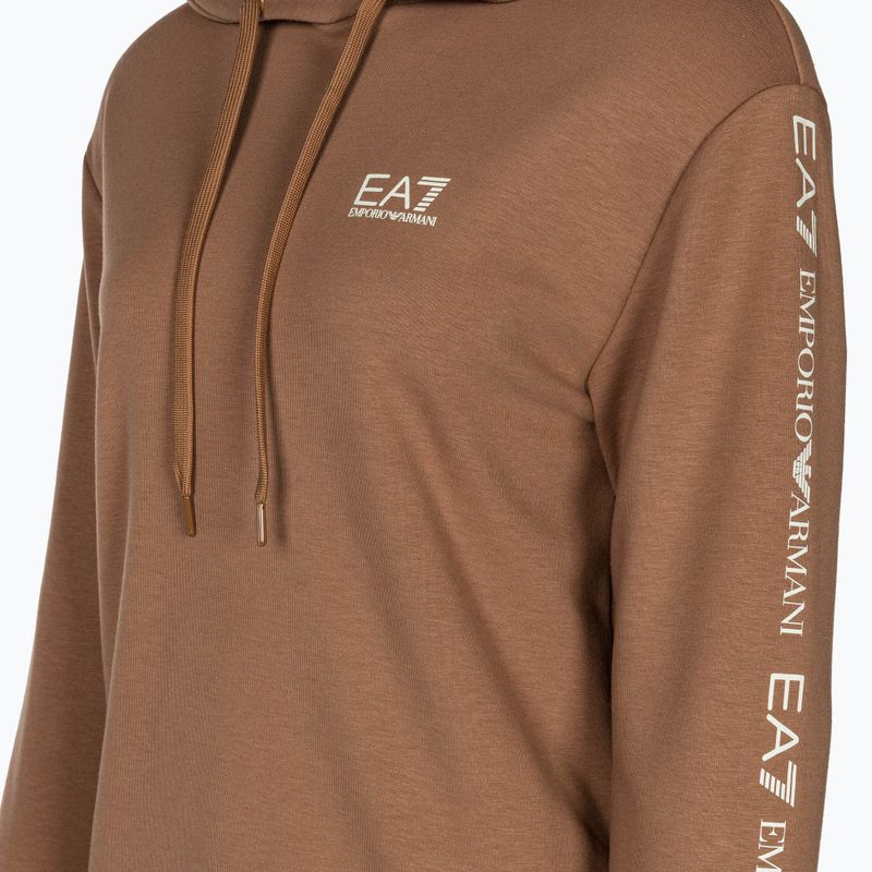 Trening pentru femei EA7 Emporio Armani Train Tracksuit Extended Logo tan/logo pristine 4