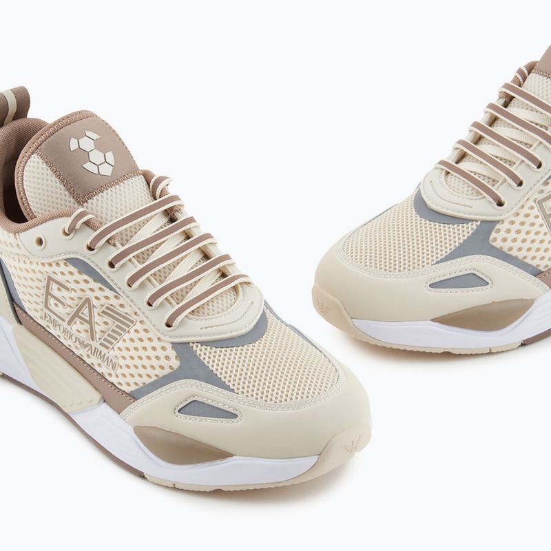 Încălțăminte EA7 Emporio Armani Ace Runner Mesh whitecap grey/ portabella 13