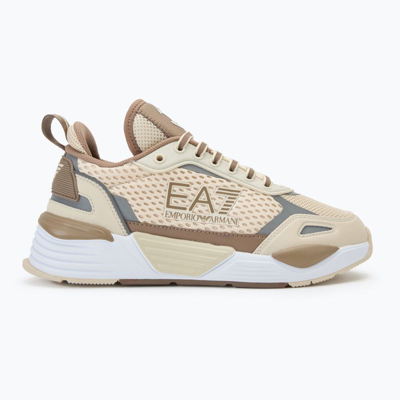 Încălțăminte EA7 Emporio Armani Ace Runner Mesh whitecap grey/ portabella 2