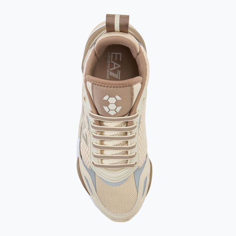 Încălțăminte EA7 Emporio Armani Ace Runner Mesh whitecap grey/ portabella 5