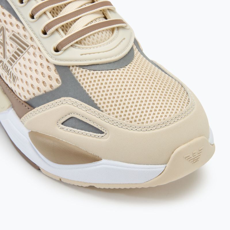 Încălțăminte EA7 Emporio Armani Ace Runner Mesh whitecap grey/ portabella 7