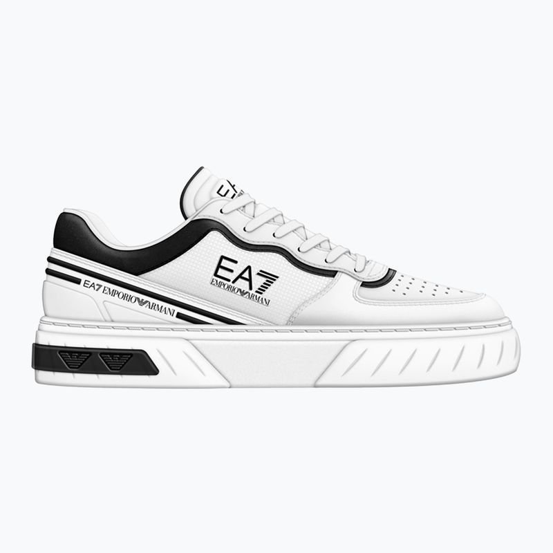 Încălțăminte EA7 Emporio Armani Premium Court white/ black 8
