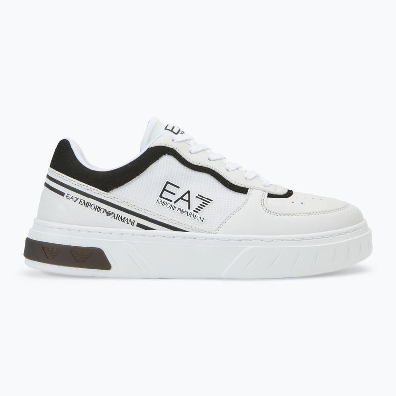 Încălțăminte EA7 Emporio Armani Premium Court white/ black 2