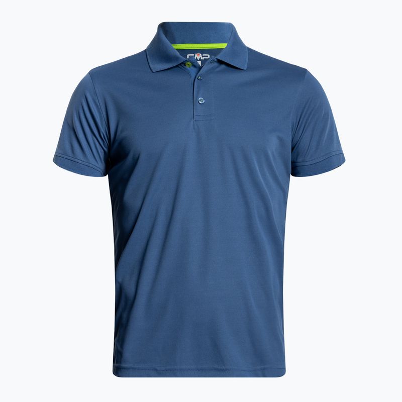 Tricou polo pentru bărbați CMP albastru 3T60077/M879