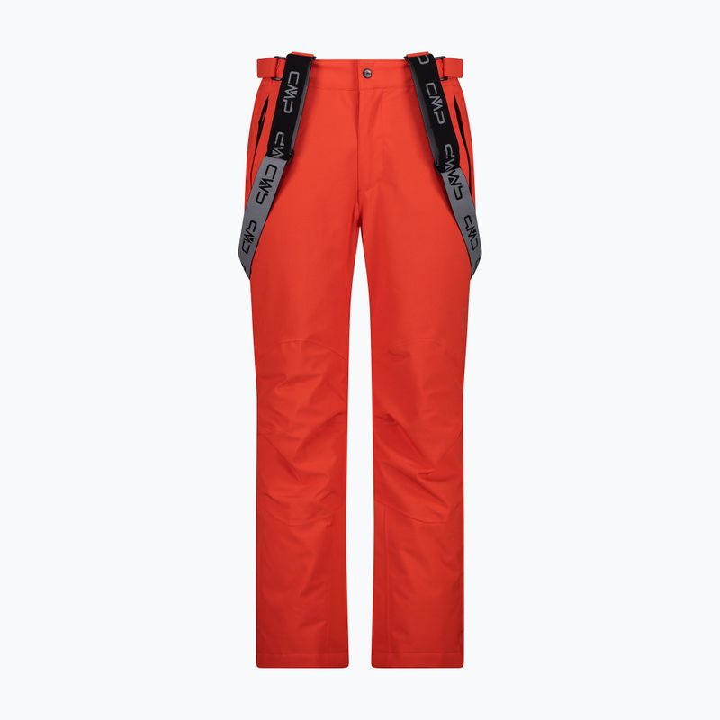 Pantaloni de schi pentru bărbați CMP roșu 3W17397N/C589