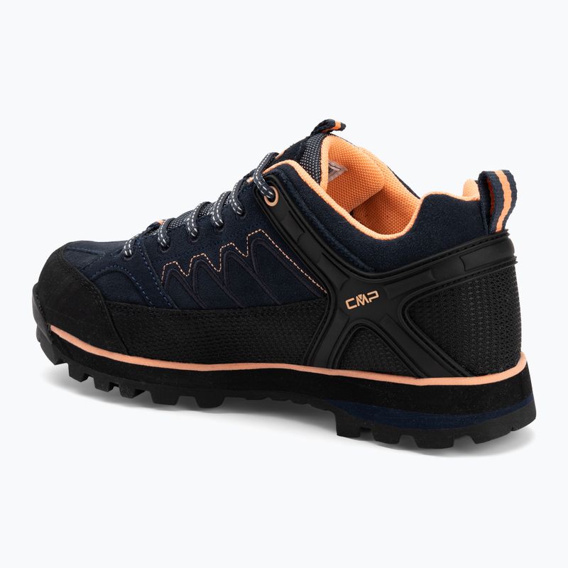 Încălțăminte de trekking pentru femei CMP Moon Low Wp blue ink/sunrise 3