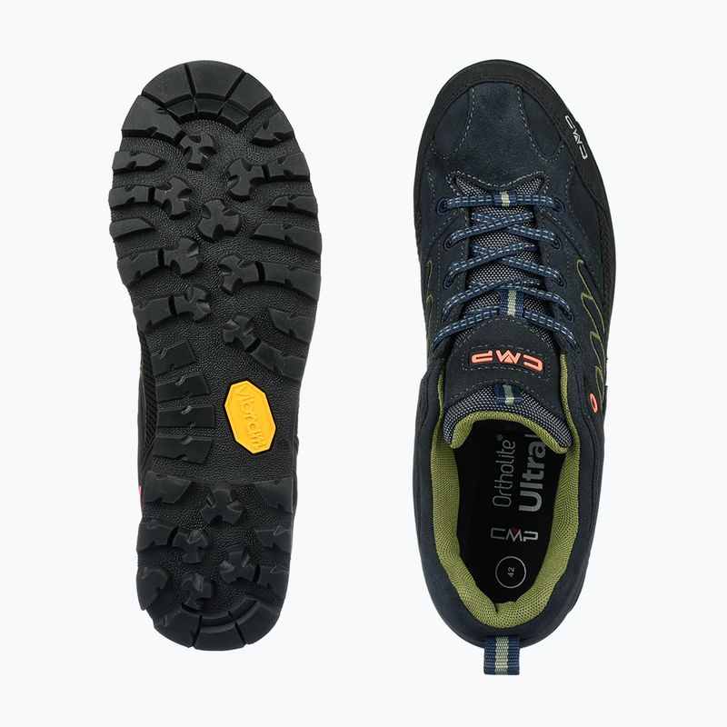 Încălțăminte de trekking pentru bărbați CMP Moon Low Wp b.blue/torba 3