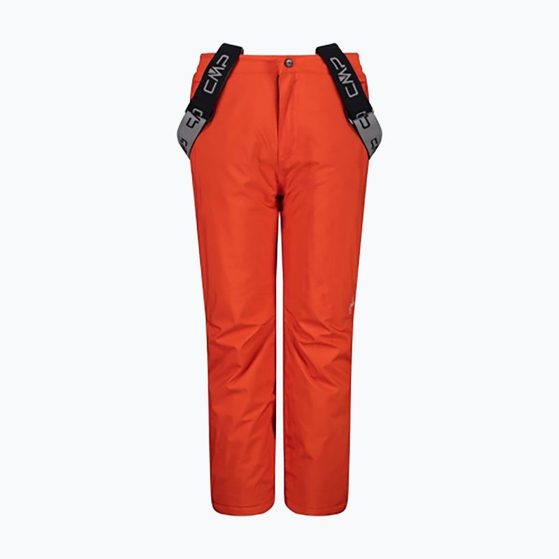 Pantaloni de schi pentru copii CMP roșu 3W15994/C589