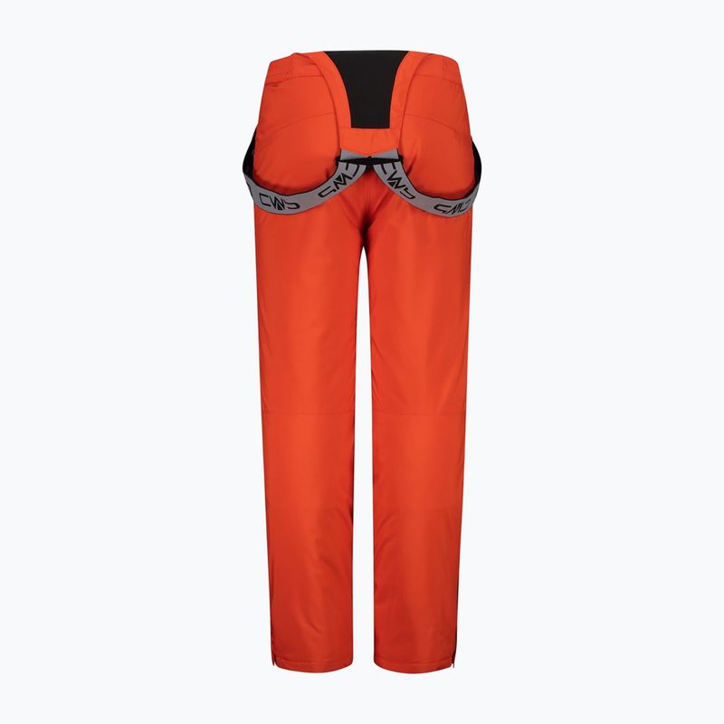 Pantaloni de schi pentru copii CMP roșu 3W15994/C589 3