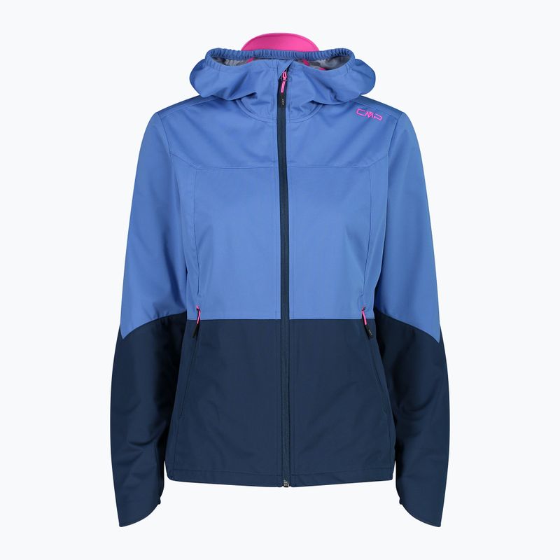 Geacă softshell pentru femei CMP Fix Hood provenza