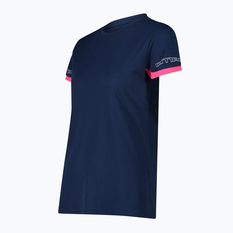 Tricou pentru femei CMP 33N6316 blue/fuxia 2