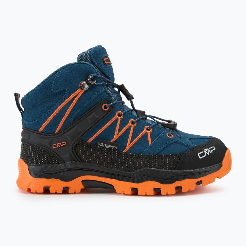 Încălțăminte de trekking pentru copii CMP Rigel Mid bluesteel / flame 2