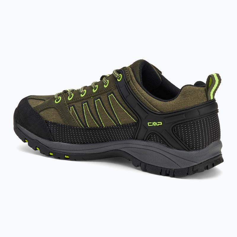 Încălțăminte de trekking pentru bărbați CMP Sun jungle/yellow fluo 3