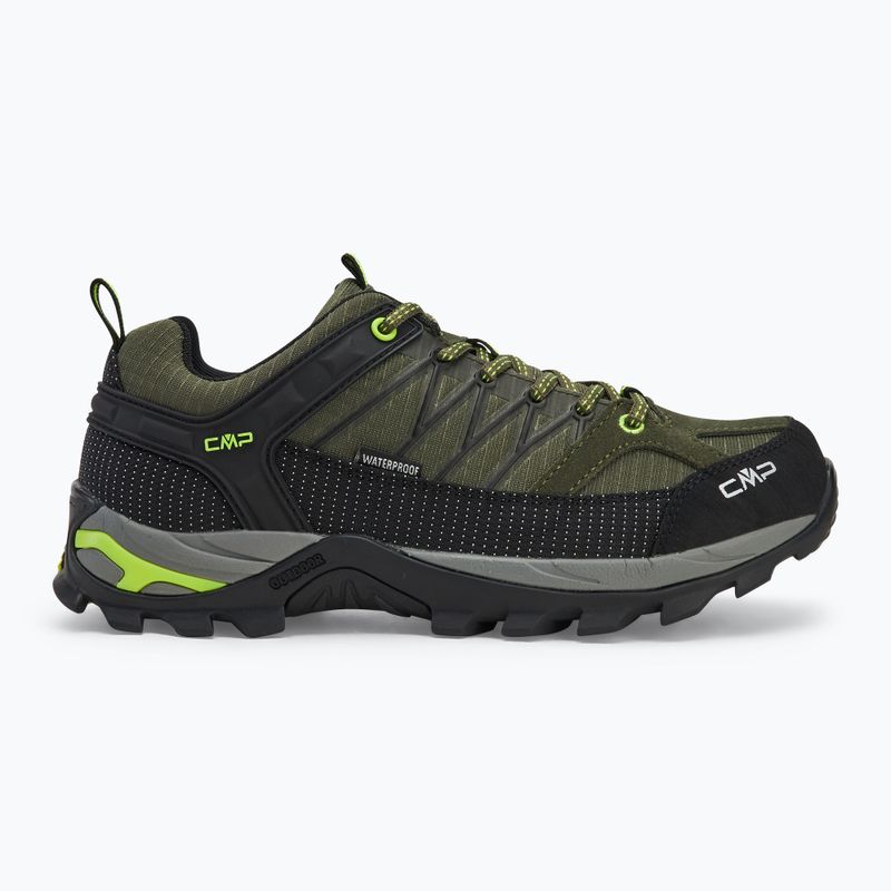 Încălțăminte de trekking pentru bărbați CMP Rigel Low Wp jungle/yellow fluo 2