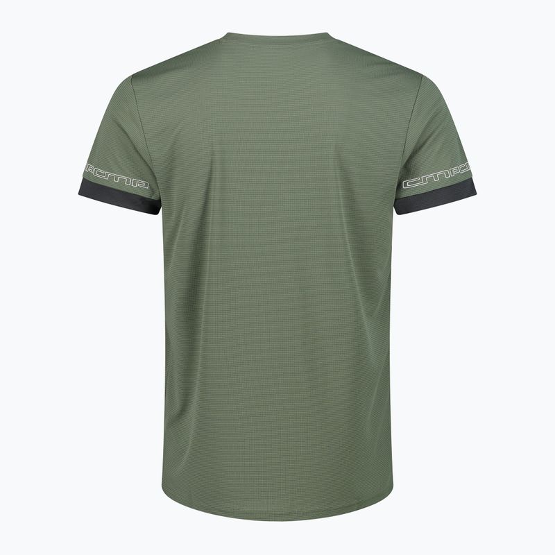 Tricou pentru bărbați CMP 33N6677 salvia