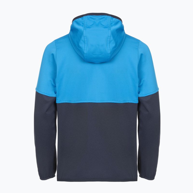 Bluză pentru copii CMP Fix Hood b.blue/river/lime 2