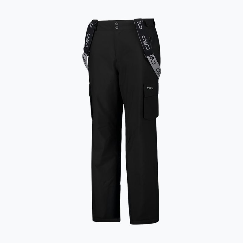 Pantaloni de schi pentru bărbați CMP 34W4347 Salopette Cargo nero 3