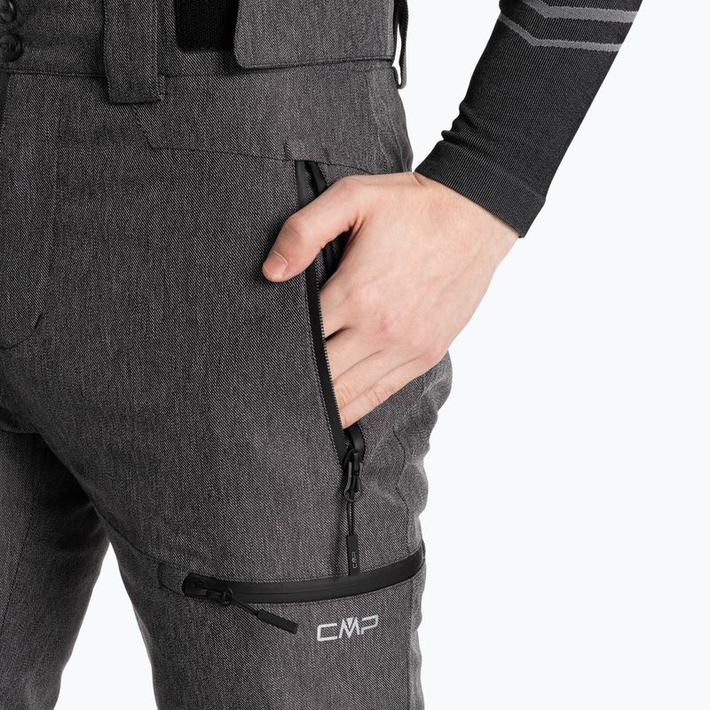 Pantaloni de schi pentru bărbați CMP 34W4387 nero mel. 3