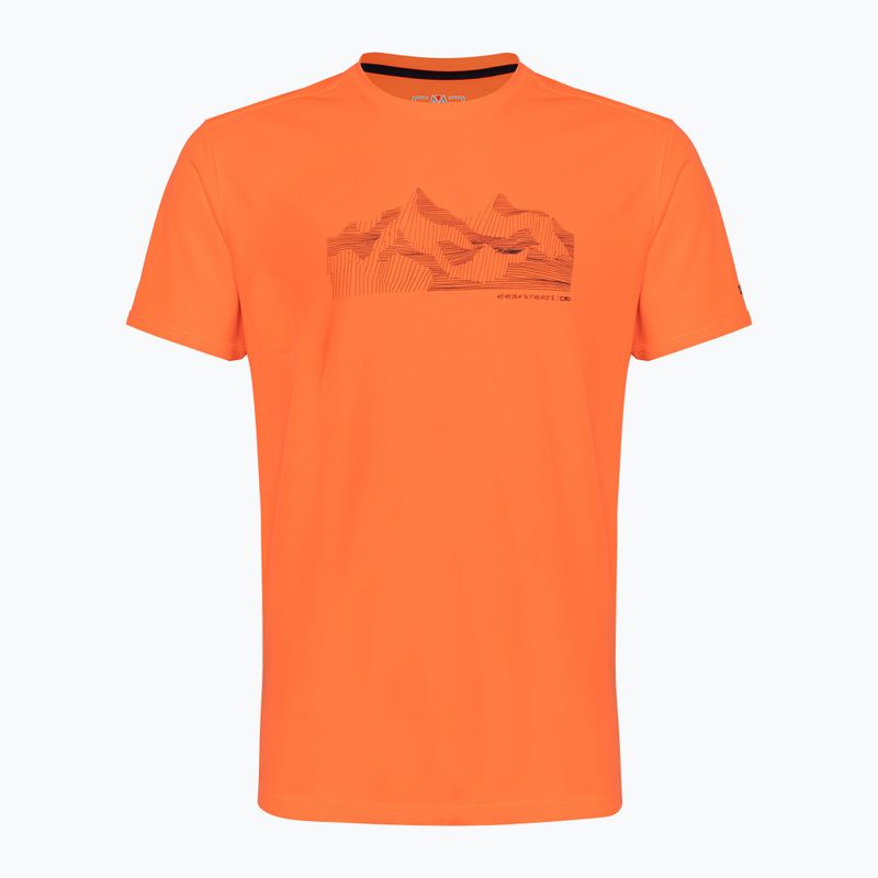 Tricou pentru bărbați CMP 30T5057 flame/antracite