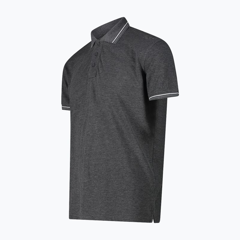 Tricou polo pentru bărbați CMP 34D5987 nero 3