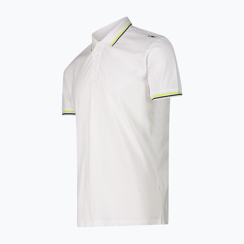 Tricou polo pentru bărbați CMP 34D5987 bianco 3