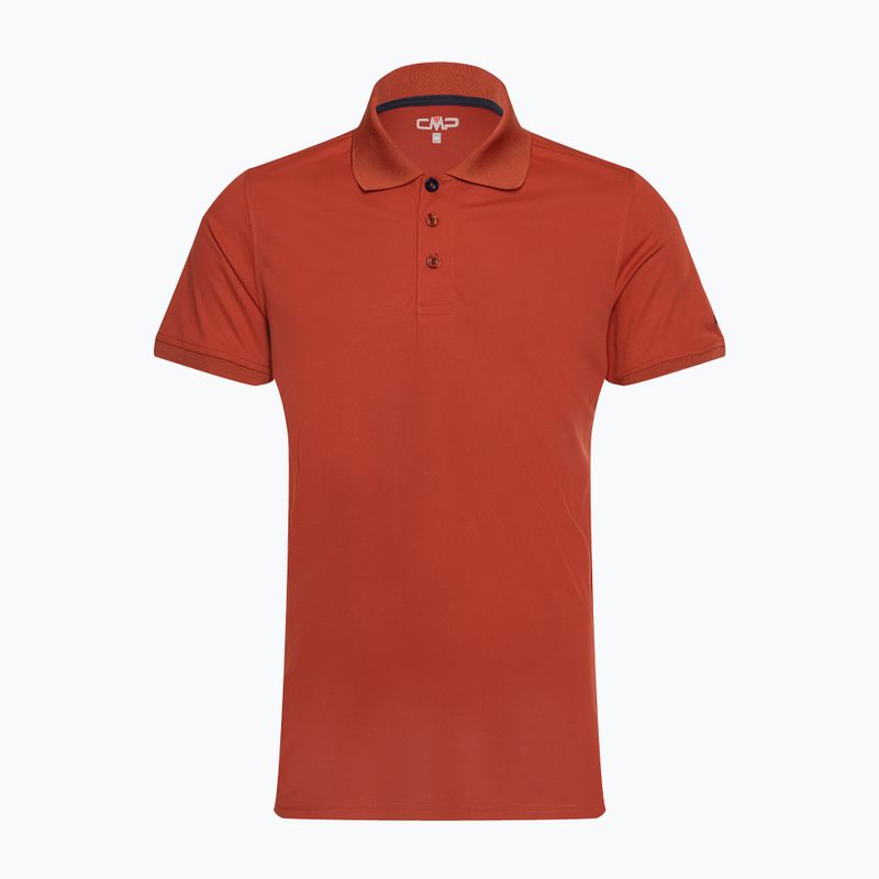 Tricou polo pentru bărbați CMP 3T60077 rust