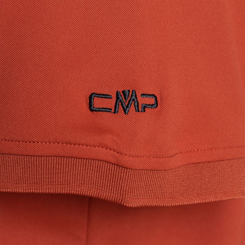 Tricou polo pentru bărbați CMP 3T60077 rust
