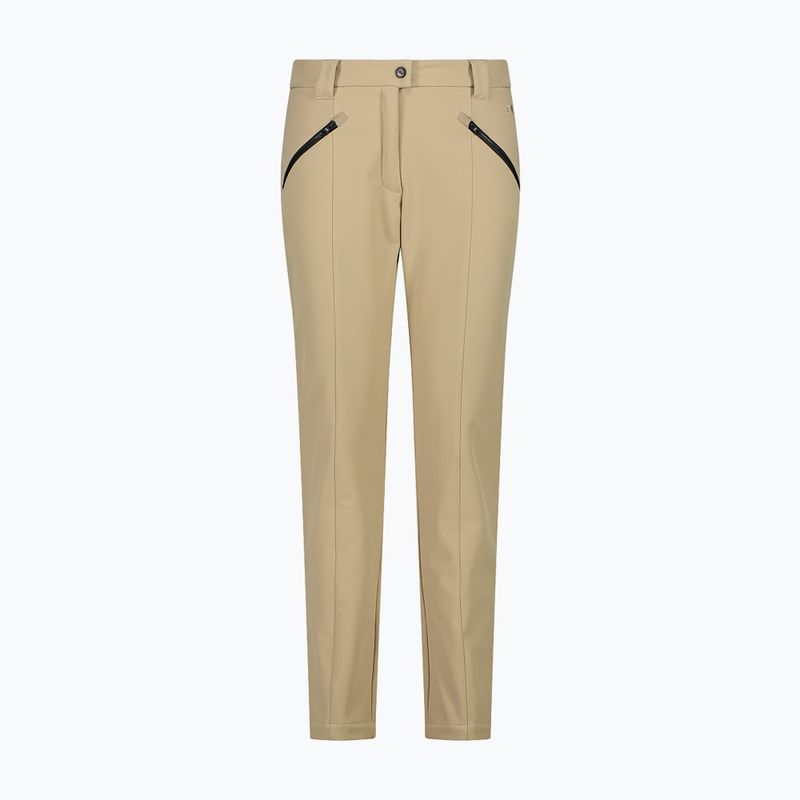 Pantaloni softshell pentru femei CMP Long 3A11266 sesamo