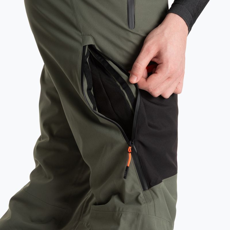 Pantaloni de schi pentru bărbați CMP Free Ride 34W2027 olive 5