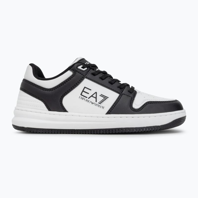 Încălțăminte pentru bărbați EA7 Emporio Armani Slasher black/white 2