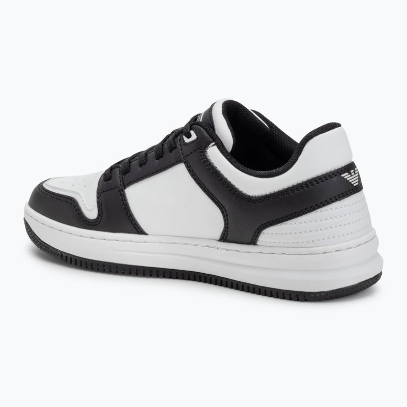 Încălțăminte pentru bărbați EA7 Emporio Armani Slasher black/white 3