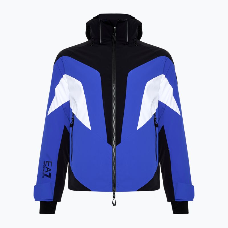 Geacă de schi pentru bărbați EA7 Emporio Armani Ski Cortina Colorblock Toray new royal blue